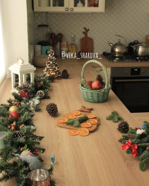 Наша новогодняя кухня.