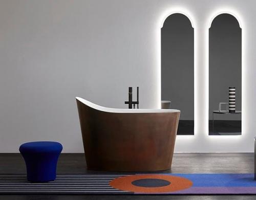 Итальянский дизайнер Марио феррарини придумал для Antoniolupi ванну Mastello с компактными габаритами. 02