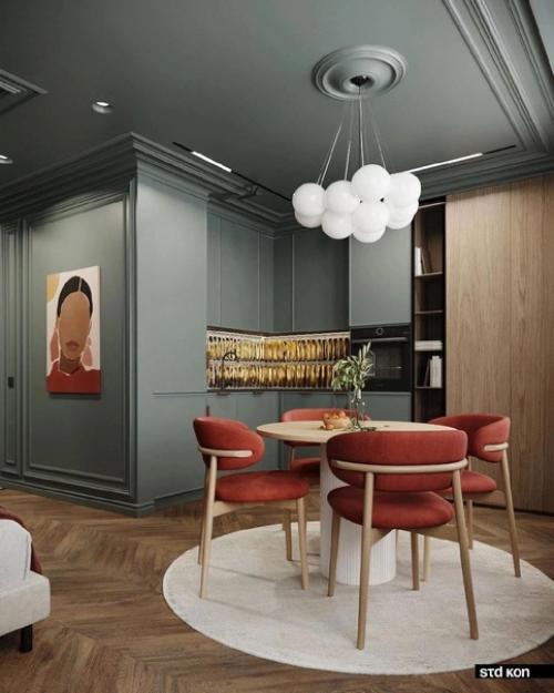 Квартира - студия, площадью - 30, 8 кв. 01