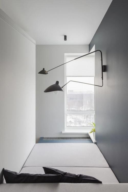 Ломаная линия: нестандартная планировка квартиры 72 м. 08