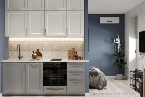 Квартира - студия для семьи с ребенком школьного возраста. 03