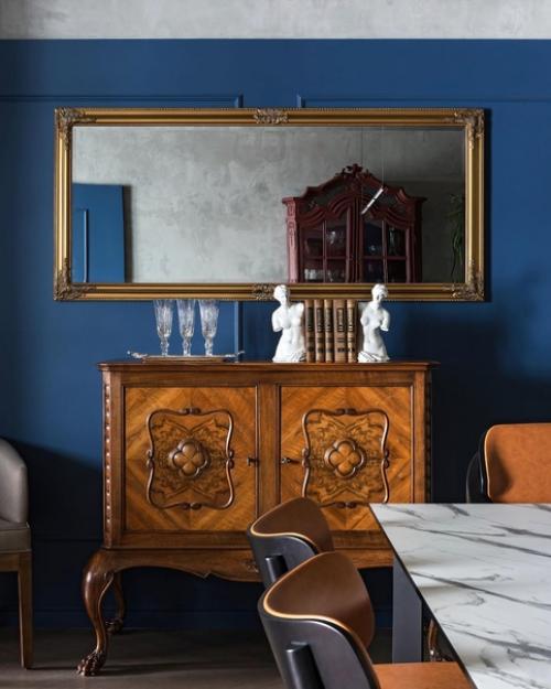 Завораживающий интерьер кухни - гостиной.