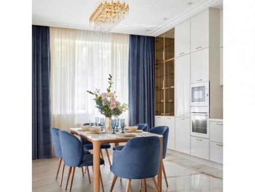 Кухня - гостиная в стиле - современная классика. 03