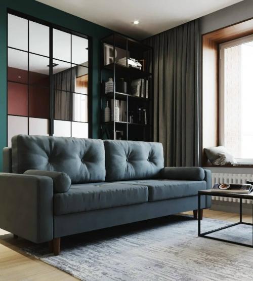 Современный дизайн однокомнатной квартиры - это про лёгкость, функциональность и ощущение простора даже в ограниченном метраже.  