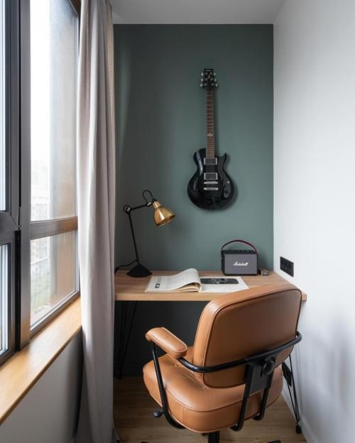 Светлый и уютный интерьер в скандинавском стиле. 05