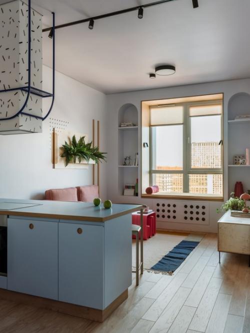 Классная двушка, где каждый ракурс словно кадр из фильма. 02