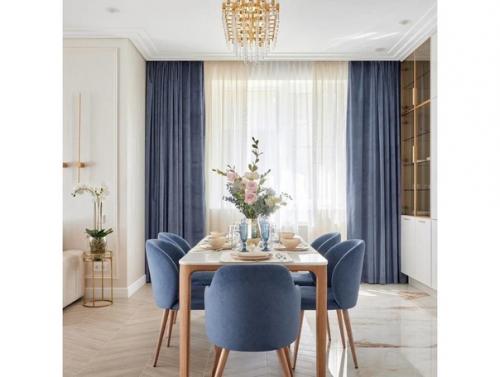 Кухня - гостиная в стиле - современная классика. 04