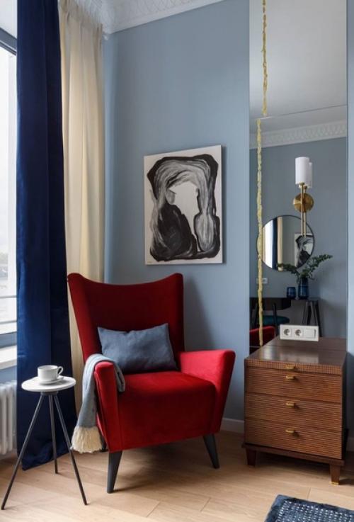 Эффектный и оригинальный современный интерьер, который будет актуален долгое время. 07