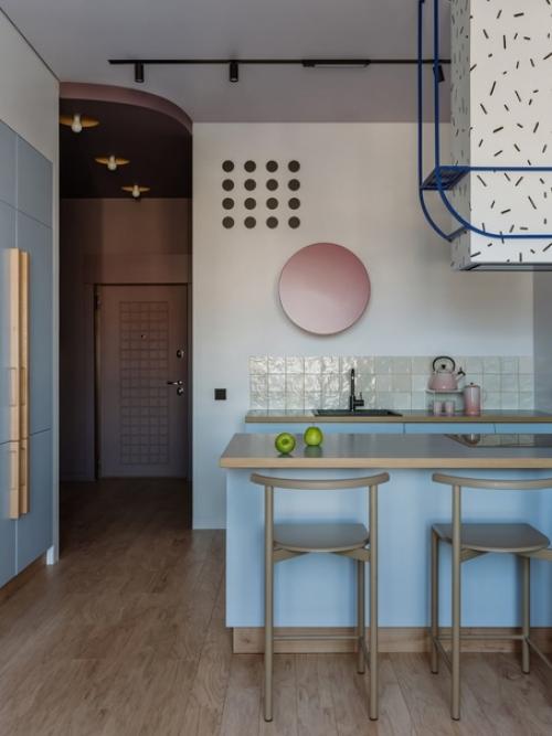 Классная двушка, где каждый ракурс словно кадр из фильма.