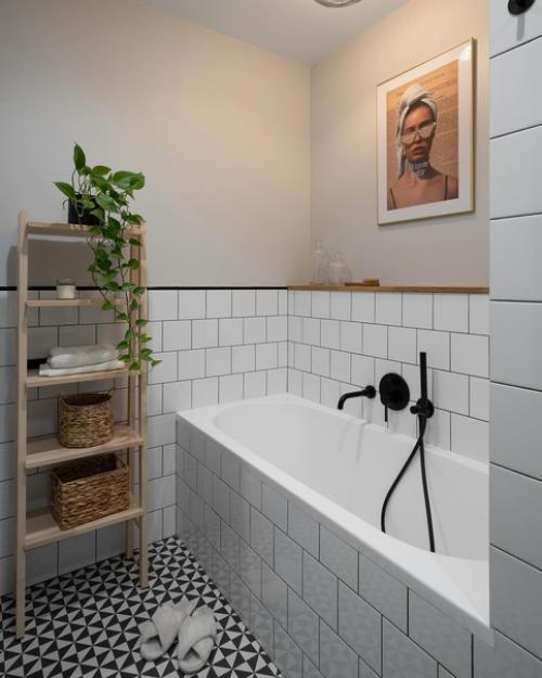 Светлый и уютный интерьер в скандинавском стиле. 07