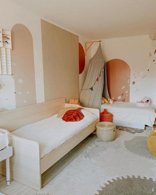 Солнечная и уютная детская комната для троих деток. 02