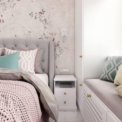 Проект однокомнатной квартиры, площадью 33 кв. 03