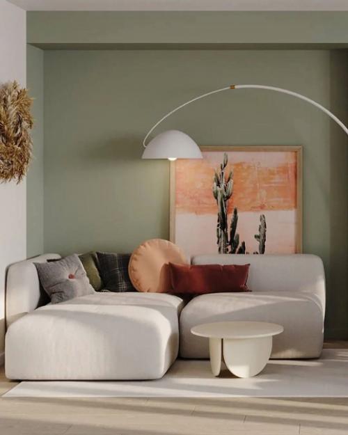 Проект кухни - гостиной, лоджии и коридора, площадью 30 кв. 03