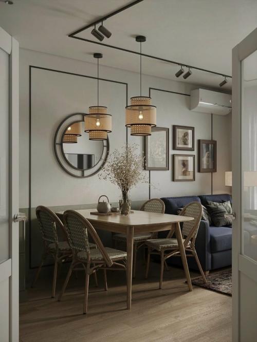 Кухня - гостиная площадью 21, 5 кв. 07 Кухня - гостиная площадью 21, 5 кв. 07