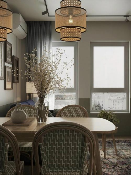 Кухня - гостиная площадью 21, 5 кв. 04 Кухня - гостиная площадью 21, 5 кв. 04