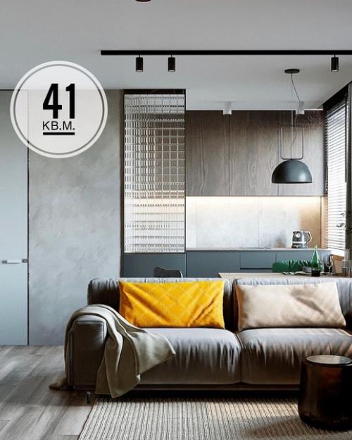 Квартира, площадью - 41 кв.