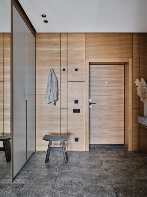 Просторная квартира необычной формы, площадью - 127 кв. 08