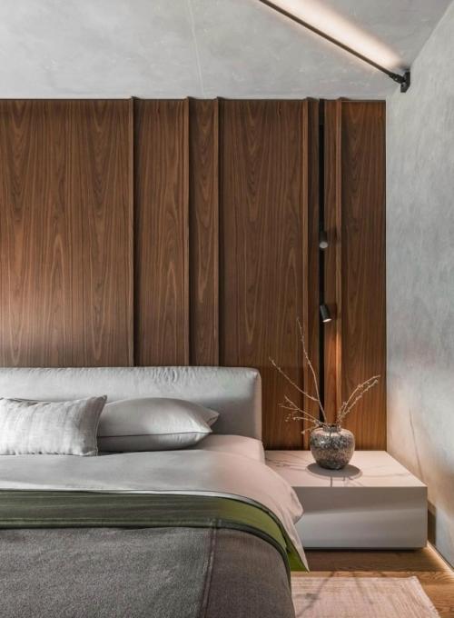 Этот реализованный интерьер квартиры создан специально для любителей музыки. 07