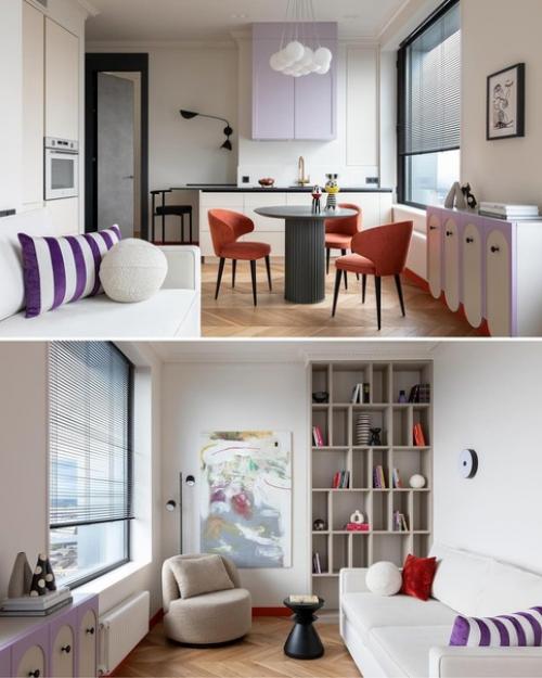 Проект квартиры, площадью 45 м 2. 02