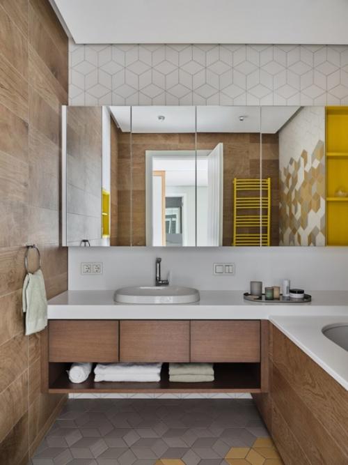 Просторная квартира необычной формы, площадью - 127 кв. 07