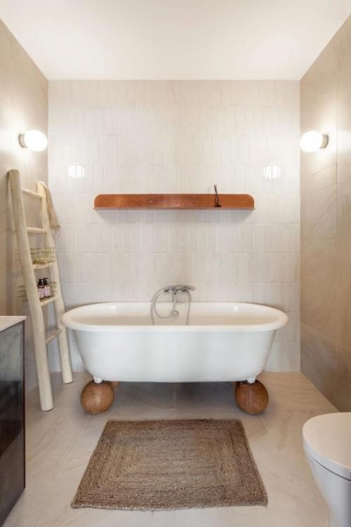 Квартира с печью в скандинавском стиле. 08