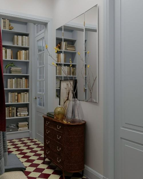 Эта двухкомнатная Сталинка - воплощение женственности, элегантности и тонкого вкуса. 04