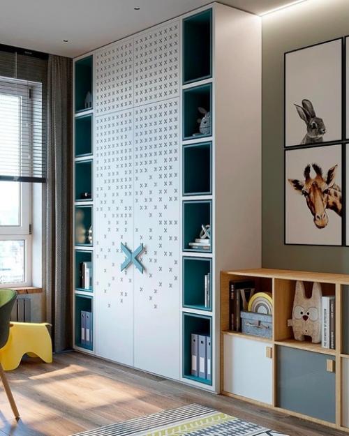 Дизайн - проект комнаты для школьника.