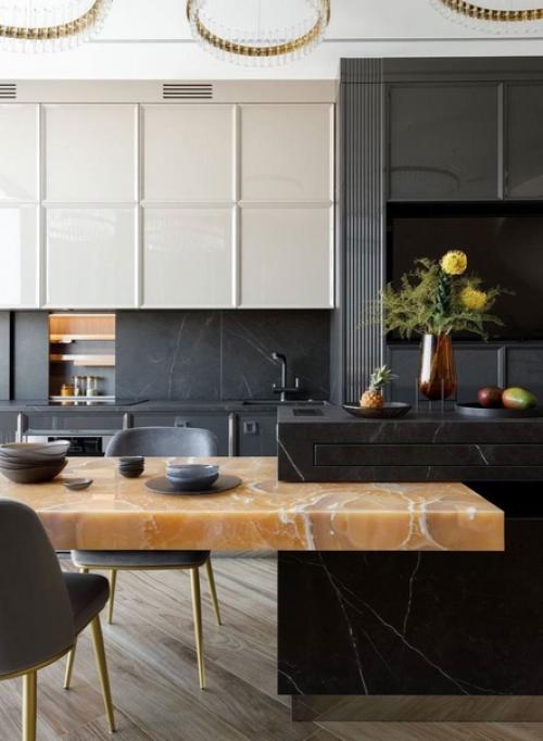 Интерьер двухуровневой квартиры.