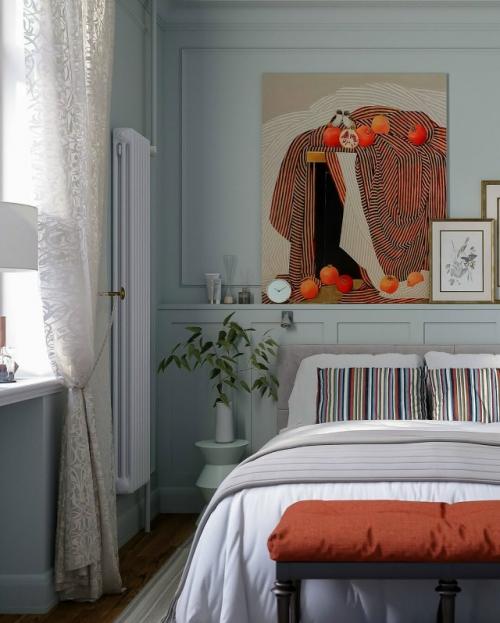 Эта двухкомнатная Сталинка - воплощение женственности, элегантности и тонкого вкуса. 02