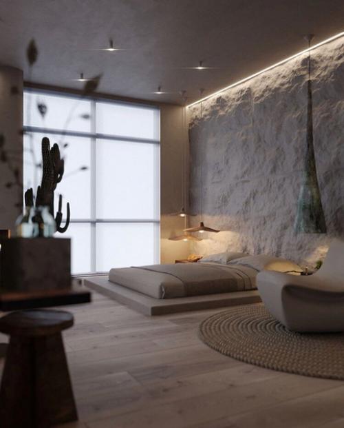 Пещерный домик. Давайте обсудим - он уютный и стильный или холодный и давящий. 03