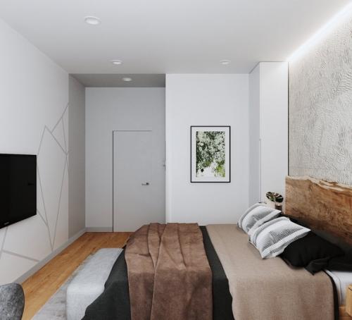 Двухкомнатная квартира, площадью - 62 кв. 04