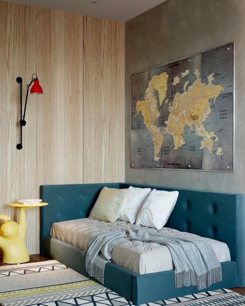 Дизайн - проект комнаты для школьника. 02