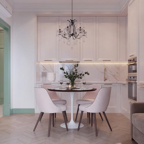 Небольшая кухня - гостиная. 05