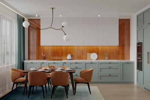 Большая и красивая квартира для семьи с двумя детьми. 09