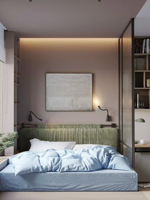 Эта квартира - пример того, как даже в компактном пространстве можно создать уютный и функциональный дом для молодой семьи. 02