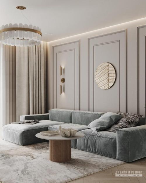 Квартира в светлых тонах с неяркими акцентами. 05