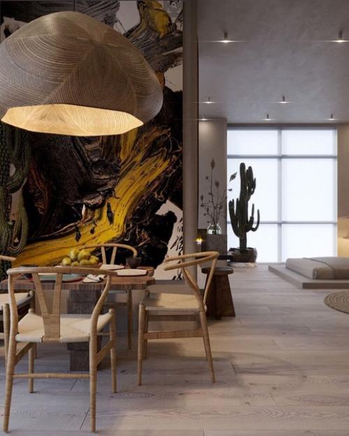 Пещерный домик. Давайте обсудим - он уютный и стильный или холодный и давящий. 02