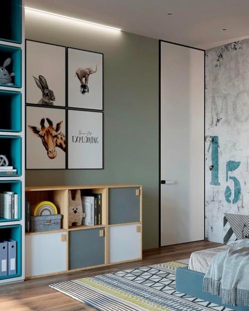 Дизайн - проект комнаты для школьника. 03