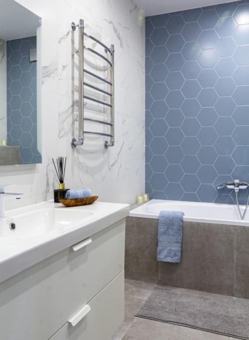 Большая квартира с бюджетными решениями. 07