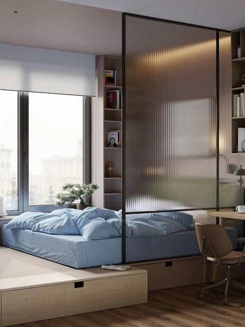 Эта квартира - пример того, как даже в компактном пространстве можно создать уютный и функциональный дом для молодой семьи. 03