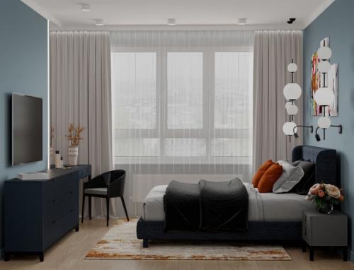 Большая и красивая квартира для семьи с двумя детьми. 01