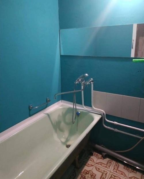 До и после ремонта.