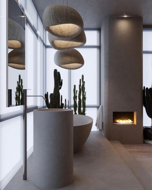 Пещерный домик. Давайте обсудим - он уютный и стильный или холодный и давящий. 07