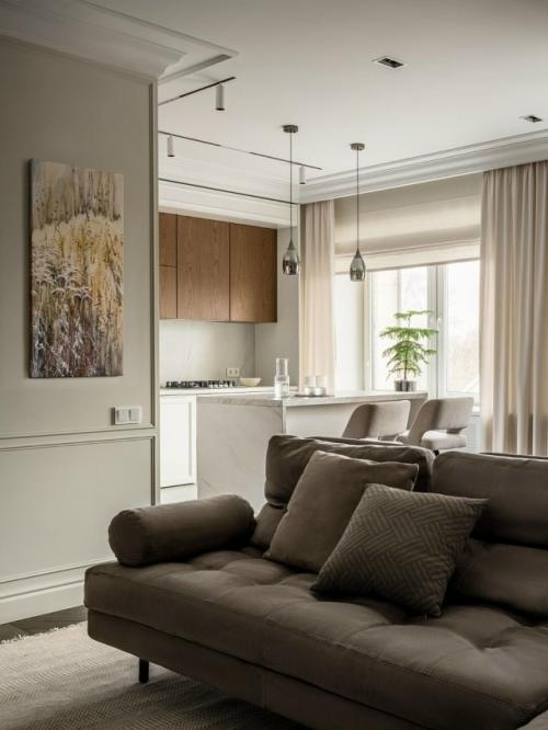 Этот реализованный проект воплощает идею гармоничного семейного пространства, где уют сочетается с функциональностью. 04