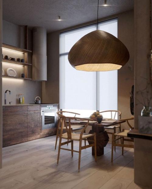 Пещерный домик. Давайте обсудим - он уютный и стильный или холодный и давящий. 06