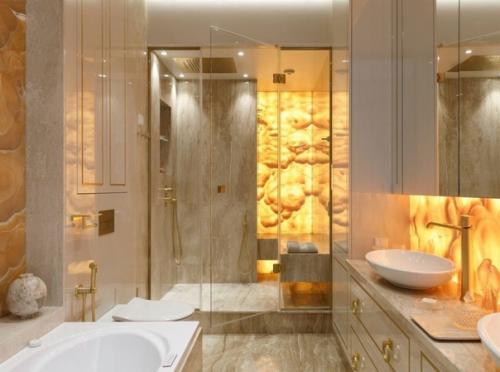 Интерьер двухуровневой квартиры. 06