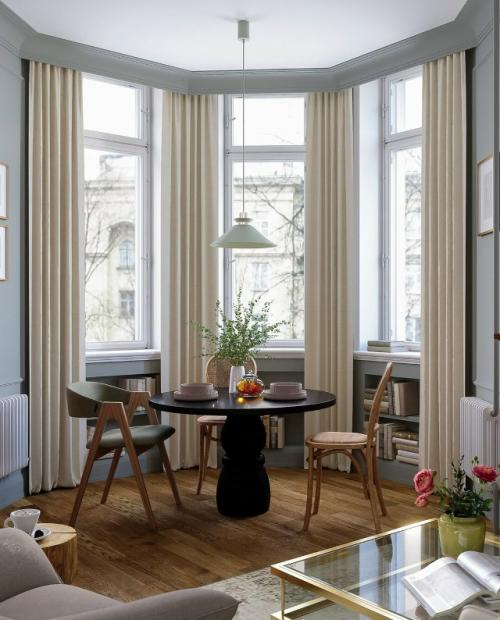 Эта двухкомнатная Сталинка - воплощение женственности, элегантности и тонкого вкуса. 06