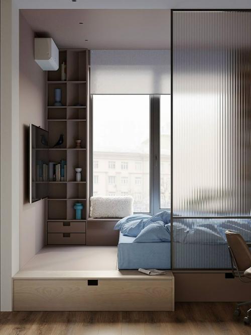 Эта квартира - пример того, как даже в компактном пространстве можно создать уютный и функциональный дом для молодой семьи. 01