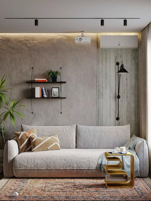 Эта квартира - пример того, как даже в компактном пространстве можно создать уютный и функциональный дом для молодой семьи. 08