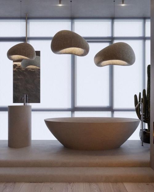 Пещерный домик. Давайте обсудим - он уютный и стильный или холодный и давящий. 05